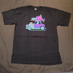 Stussy X Adrian Johnson Hot Rod Tee.